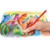 imageStaedtler Ergosoft Colored Pencils Set of 24 Colors in Standup Easel Case 157SB2424 Count Pack of 1