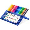 imageStaedtler Ergosoft Colored Pencils Set of 24 Colors in Standup Easel Case 157SB2424 Count Pack of 1