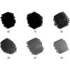 imageStaedtler Mars Lumograph Black Carbon Blend Provides Jet Black Lines Professional Art Pencils Tin of 6 Assorted Black Sketch Pencils 100B G6