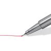 imageStaedtler Triplus Fineliner Porous Point Pen Stick ExtraFine 03 Mm Assorted Ink Colors Silver Barrel 10pack20 Count Pack of 1
