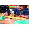 imageUHU Colored All Purpose Glue Stick 12Pack Blue Applies ampamp Dries Clear 141oz  NonToxic Washable Permanent Strong Bond SolventFree with Screw Cap074 oz