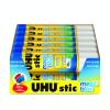imageUHU Colored All Purpose Glue Stick 12Pack Blue Applies ampamp Dries Clear 141oz  NonToxic Washable Permanent Strong Bond SolventFree with Screw Cap074 oz