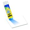 imageUHU Colored All Purpose Glue Stick 12Pack Blue Applies ampamp Dries Clear 141oz  NonToxic Washable Permanent Strong Bond SolventFree with Screw Cap141oz