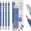 imageSTAEDTLER My First Norica Triangular Learners Pencil  Sharpener 2 HB 12 Count EasyGrip 3Sided Design for Beginning Writers PreSharpened Pencils
