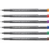imageStaedtler 30805SB6A6ST Pigment Liners 6PkgAssorted Colors Multicolor