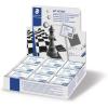 imageStaedtler kneadable Eraser Artist Quality Putty Rubber Moldable kneaded for Graphite and Charcoal 5427 White