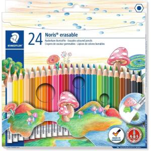 imageSTAEDTLER Erasable Colored Pencils 12 Colors 14450NC1224