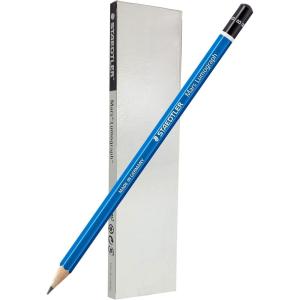imageSTAEDTLER Mars Lumograph 5H Graphite Art Drawing Pencil 6 PencilsB