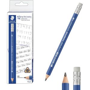 imageSTAEDTLER My First Norica Triangular Learners Pencil 2 HB 12 Count EasyGrip 3Sided Design for Beginning Writers PreSharpened Pencils
