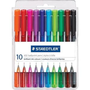 imageStaedtler Ballpoint Stick Pens 43235MWP10TH