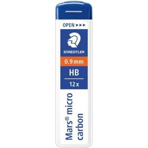 imageStaedtler Micro Mars Carbon Mechanical Pencil Lead 05mm HB 60mm x 12 250 05 HB1 Count Pack of 12
