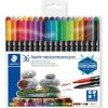imageSTAEDTLER DoubleEnded Permanent Pens Ideal for marking and drawing on almost anything 36 Assorted Colors 3187 TB361 Count Pack of 36