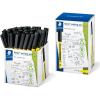 imageSTAEDTLER Noris Fineliner Writing Pen  50 Count MultiColor Handwriting Pens School and Office Supplies 06mm Line Width Fineliner triplus 42pcsBlack
