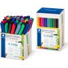 imageSTAEDTLER Noris Fineliner Writing Pen  50 Count MultiColor Handwriting Pens School and Office Supplies 06mm Line Width Fineliner triplus 42pcsMultiColor