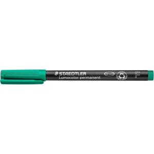 imageSTAEDTLER Lumocolor Universal Pen Fine Felt Tip Permanent Marker 06mm Green 3185