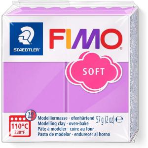 imageSG Education FIMO 8020 0 Fimo Soft Modelling Clay 57 g WhiteLavender