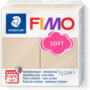 imageSG Education FIMO 8020 0 Fimo Soft Modelling Clay 57 g WhiteSahara
