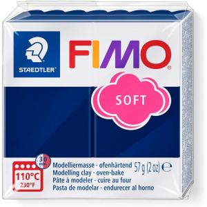 imageSG Education FIMO 8020 0 Fimo Soft Modelling Clay 57 g WhiteWindsor Blue