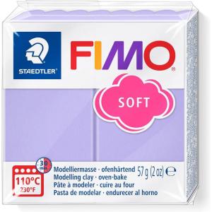 imageSG Education FIMO 8020 0 Fimo Soft Modelling Clay 57 g Whitelilac