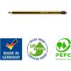 imageSTAEDTLER Noris digital Mini 180M 22 2 in 1 Stylus Pen for Digital Writing and Drawing on EMR and Capacitive Touch Screens Round Shape Includes 5 EMR Replacement Tips and Tool