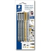 image:imageStaedtler creative set 3 Fine liner pigment liner black 2 metallic marker Johanna Basford 308 SBK3P3