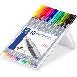 image:imageStaedtler Triplus Fineliner 03 mm Porous Point Pen 334  SB10Assorted Colours