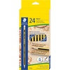 image:imageSTAEDTLER Noris PreSharpened 2 HB Pencils 24 Count Upcycled Wood BreakResistant Hexagonal PVC amp LatexFree Erasers School Supplies for Writing and Drawing EcoFriendly for Office and Home